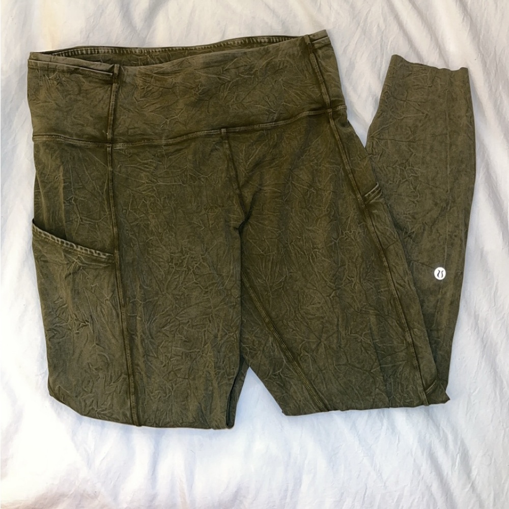 Lululemon Athletica Green Leggings